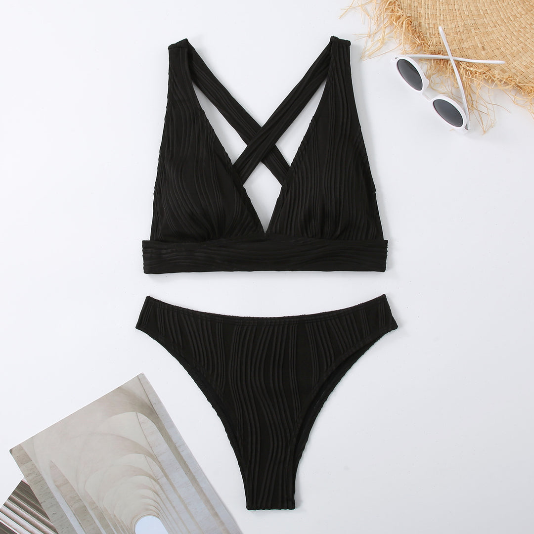 Ladies Refined Triangle Bikini Set StylebySassy