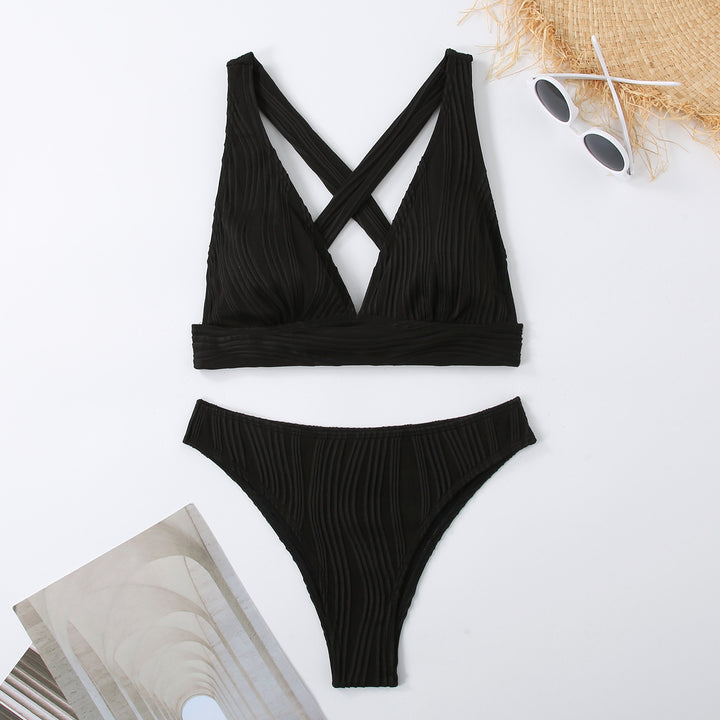 Ladies Refined Triangle Bikini Set StylebySassy