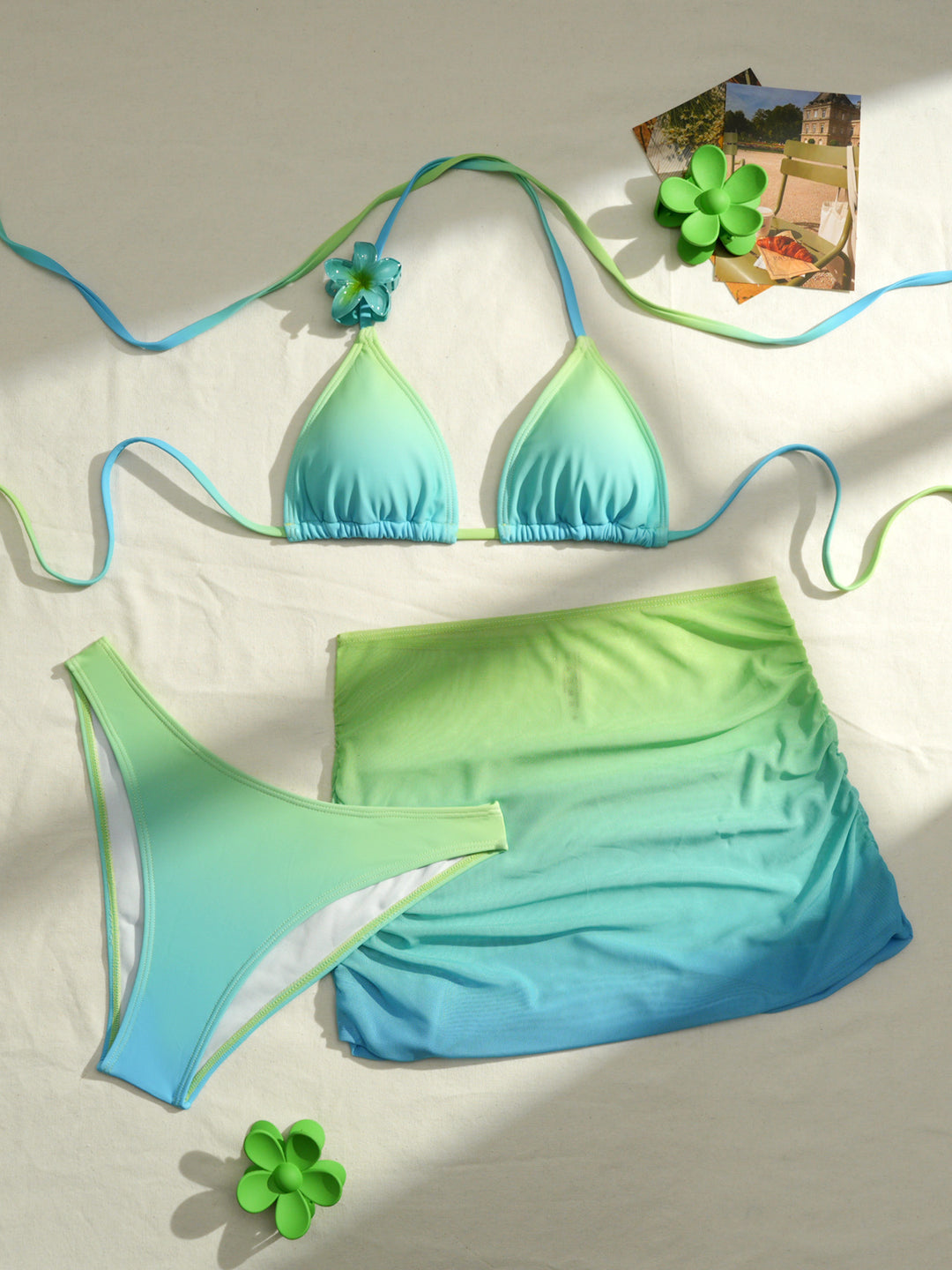 Women's Sporty Bikini Set with Modular Skirt StylebySassy