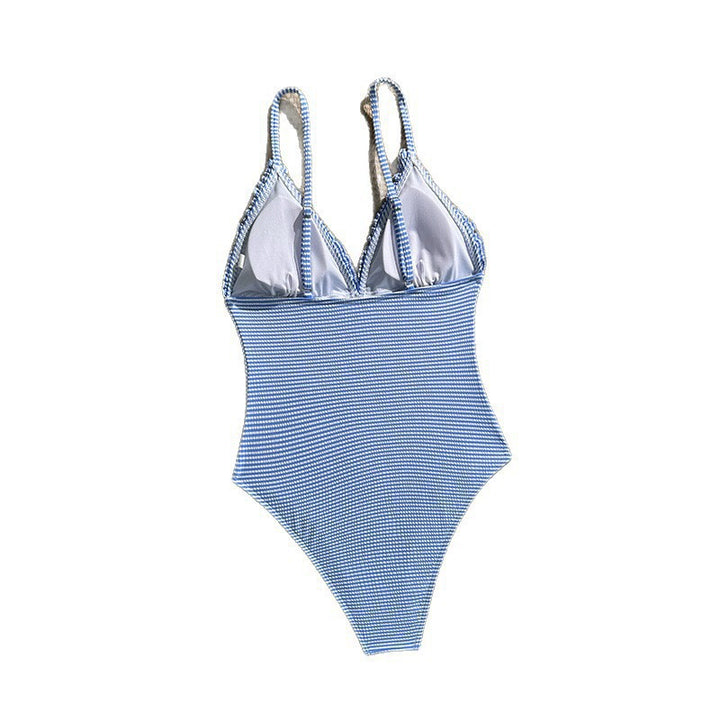 Women’s One-Piece Swimsuit with Sophisticated Crochet Detail StylebySassy