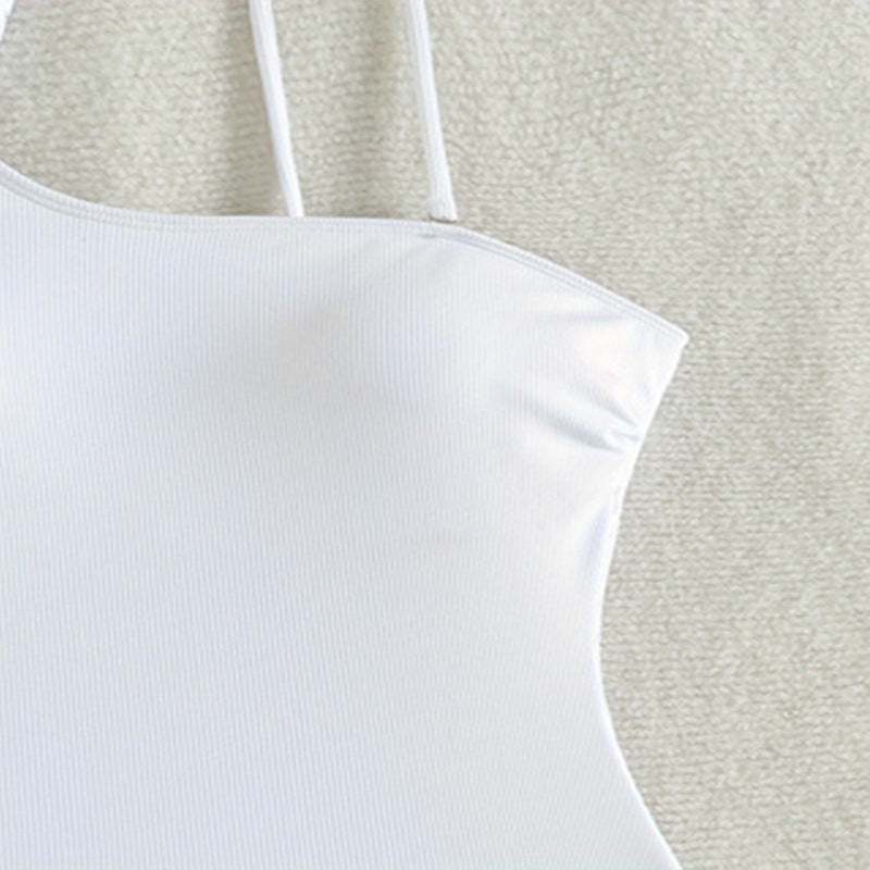 Women's one-sided swimsuit with playful bow detail StylebySassy
