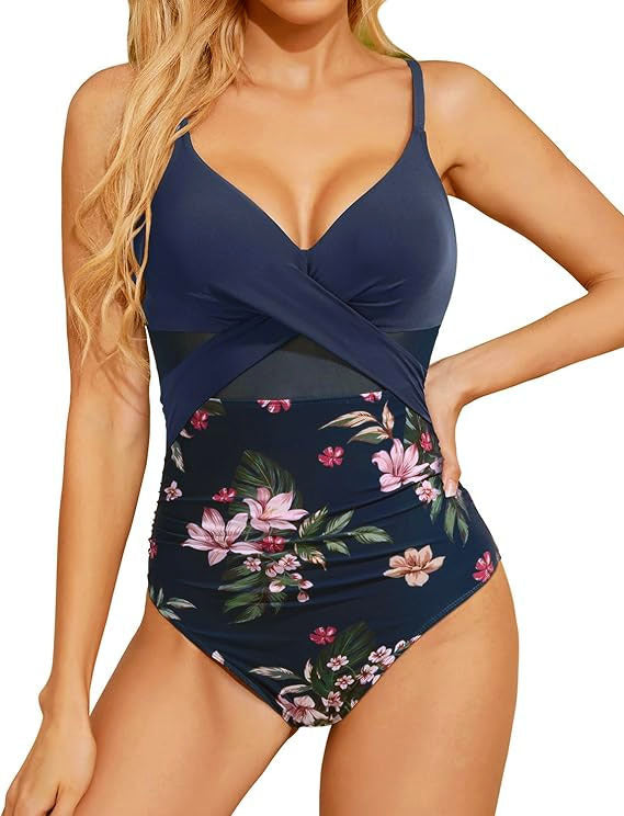 Ladies High-Quality One-Piece Swimsuit with Trendy Cut-Out Details StylebySassy