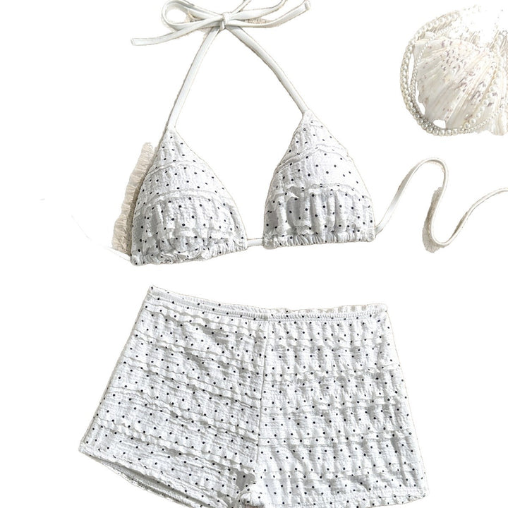 Women's Triangle Bikini with High Shorts StylebySassy