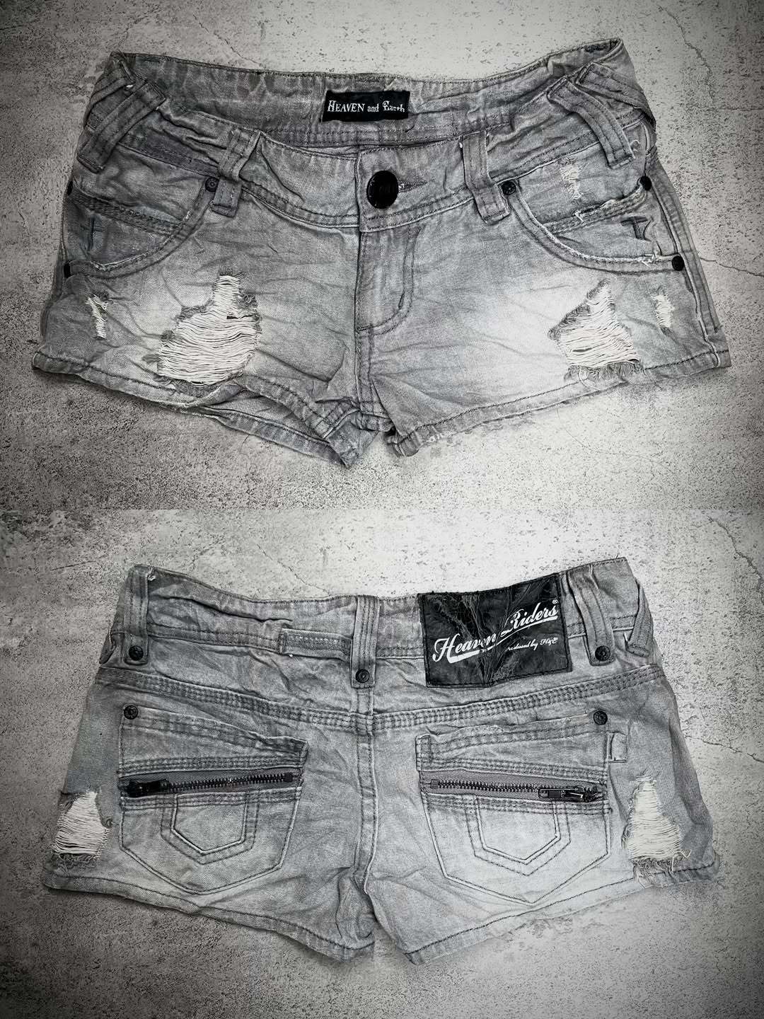 Ladies trendy Jeans Shorts with distressed details StylebySassy