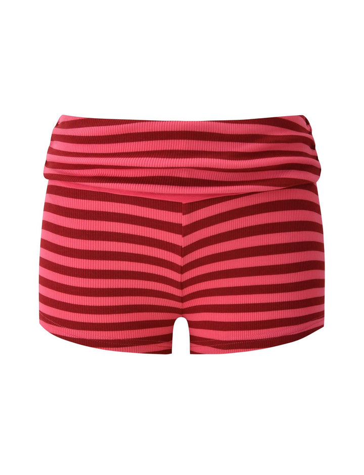 Women Sporty Short Trousers with Wide Waistband StylebySassy