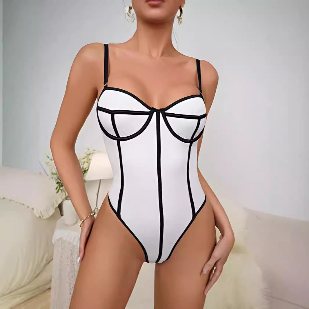 Ladies Elegant Figure-Shaping Bodysuit StylebySassy
