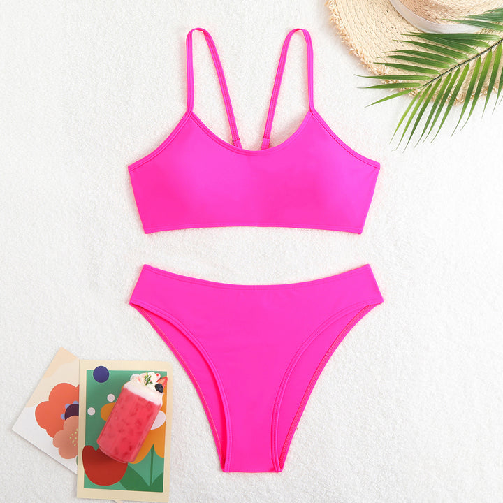 Ladies sporty bikini set with adjustable straps StylebySassy