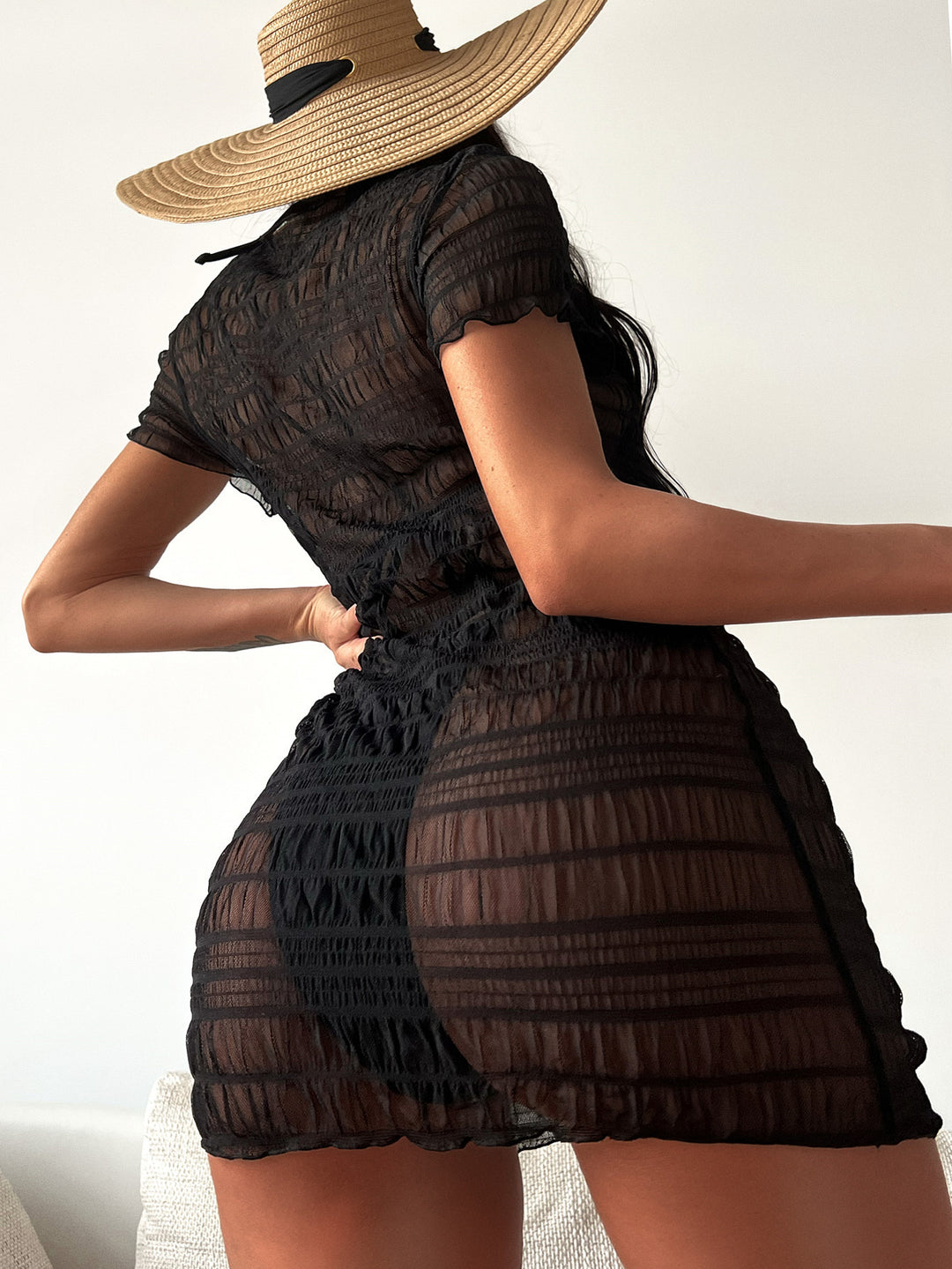 Women sheer summer dress StylebySassy