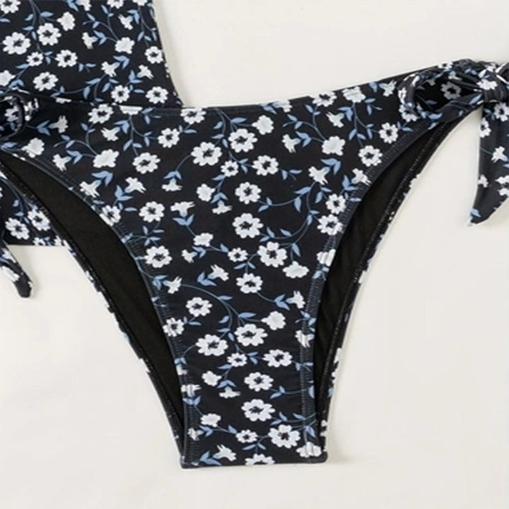Women Floral Heit Swimsuit with Ruffles StylebySassy