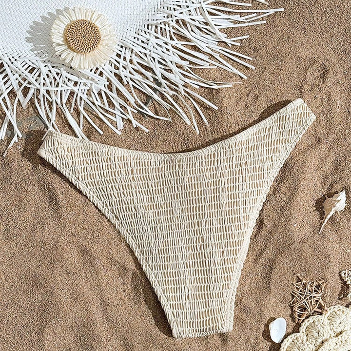 Women's bikini bottom with sophisticated structure design StylebySassy