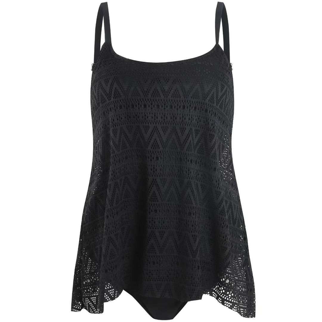Women elegant beach top with fashionable cut-out pattern StylebySassy