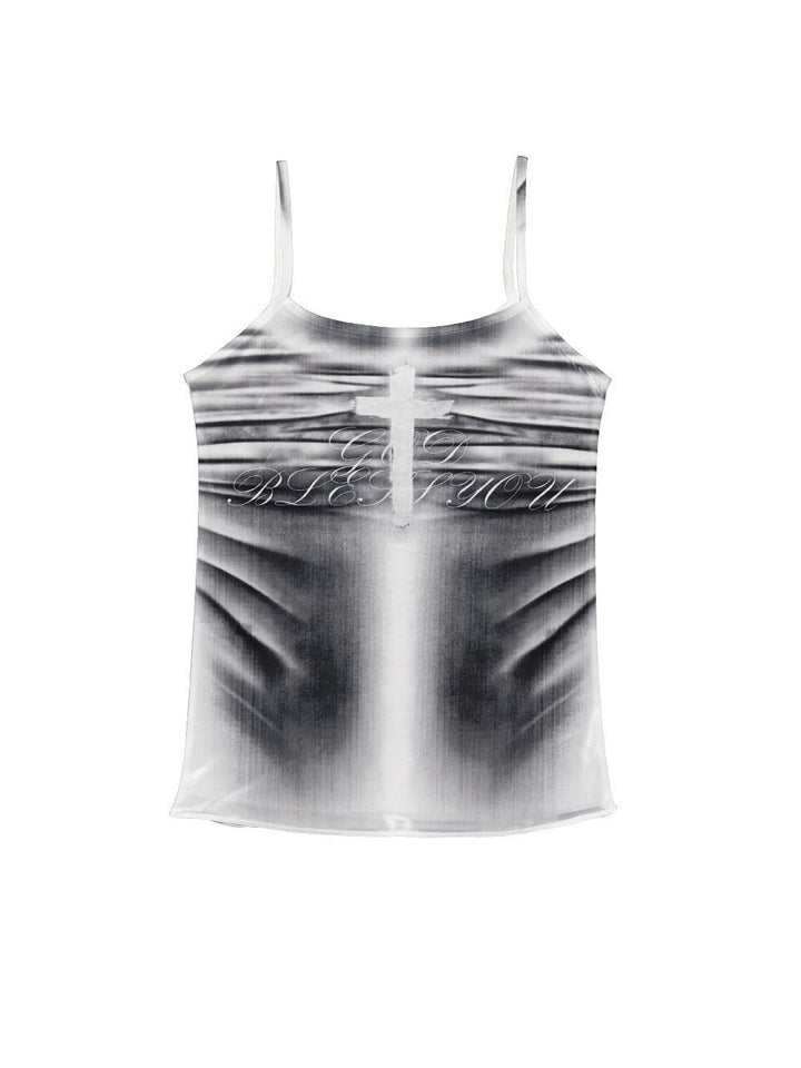 Women's Casual Tank Top with Creative Graphic Design StylebySassy