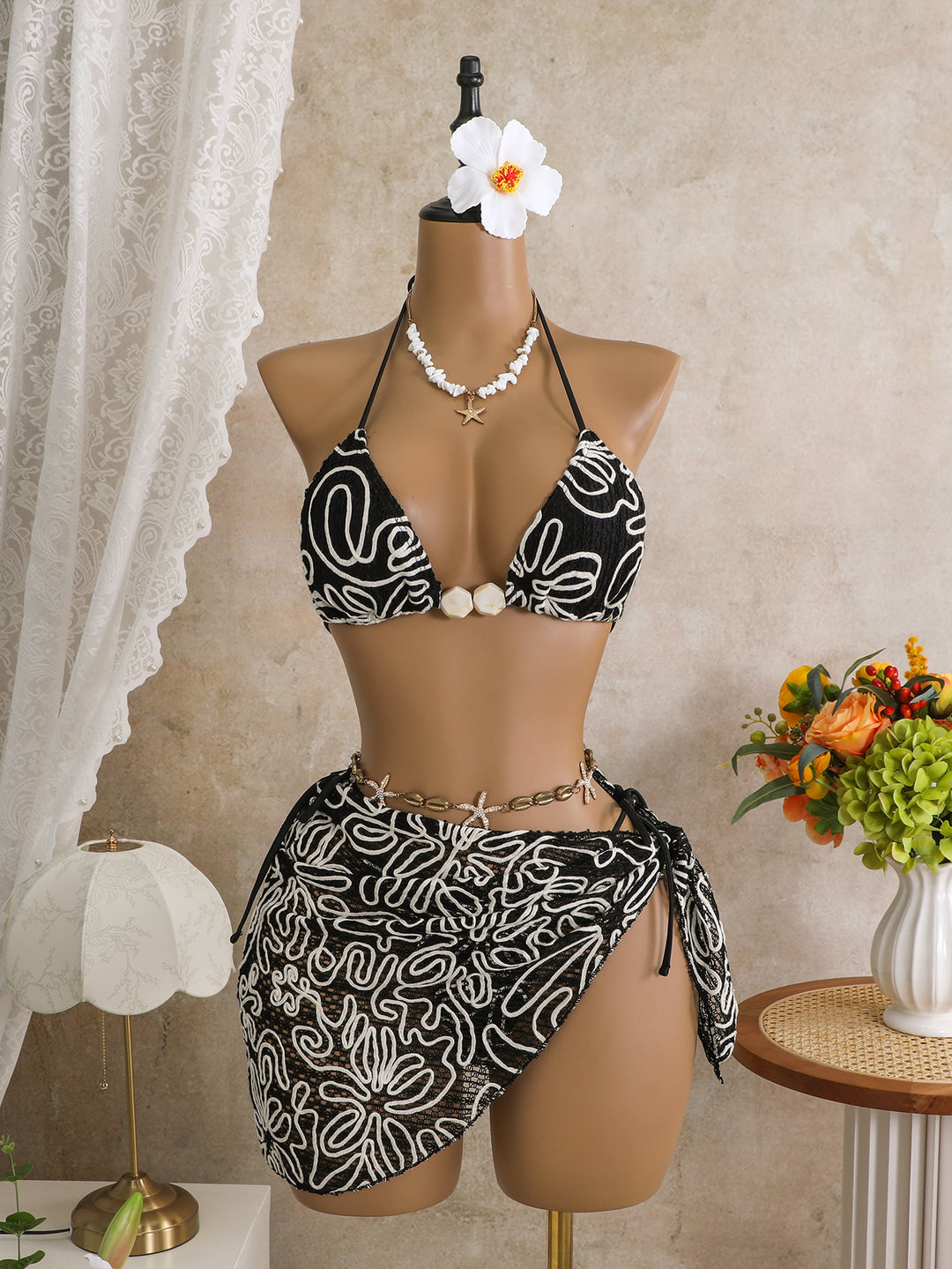 Women Two Piece Beach Outfit StylebySassy