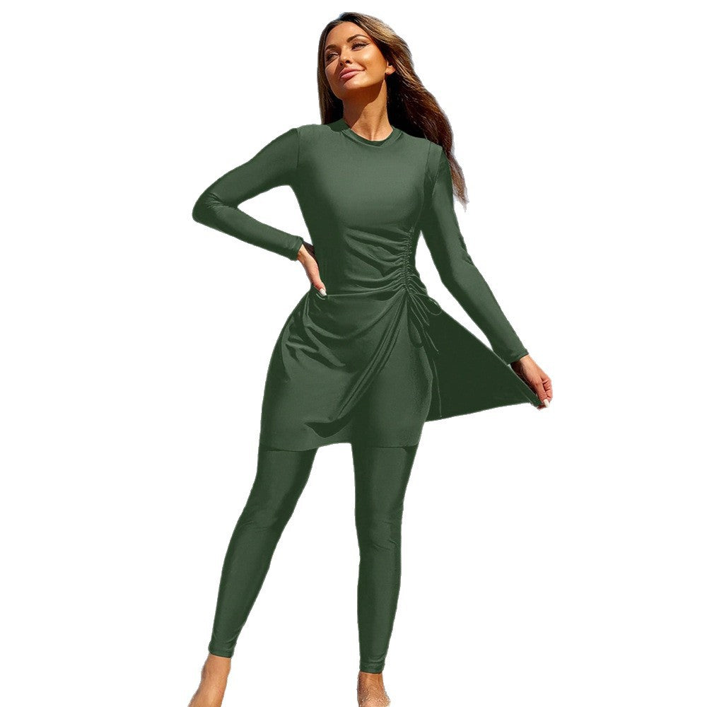 Women's sporty swimwear set with fashionable cut StylebySassy