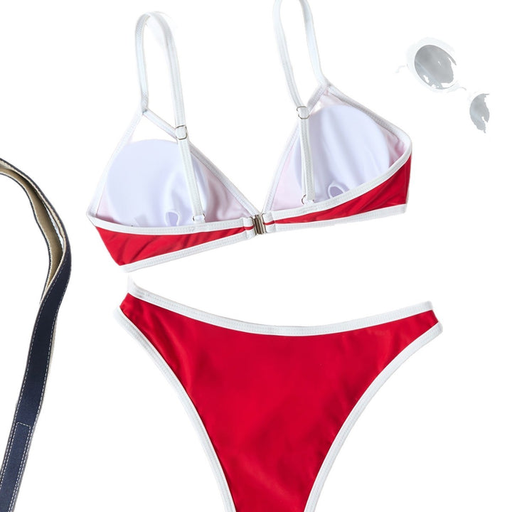 Women Triangle Bikini with Adjustable Straps StylebySassy