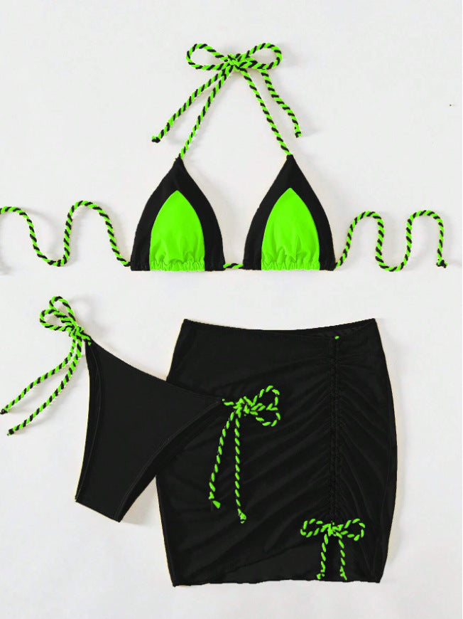 Women Bikini Set with Ruffles StylebySassy
