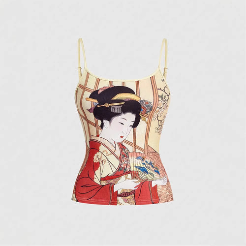 Women Durable Top with cultural Artwork StylebySassy