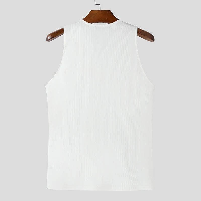 Women nan finely structured sleeveless top with asymmetrical diagonal zipper StylebySassy