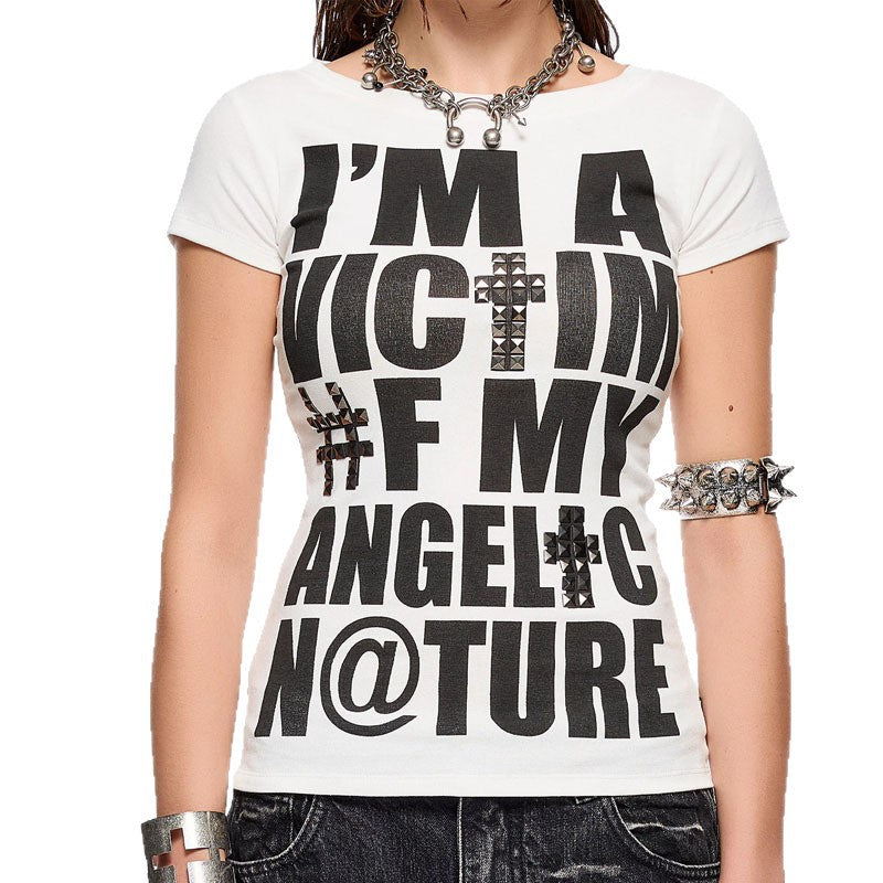 Women's T-Shirt with creative graphic print StylebySassy