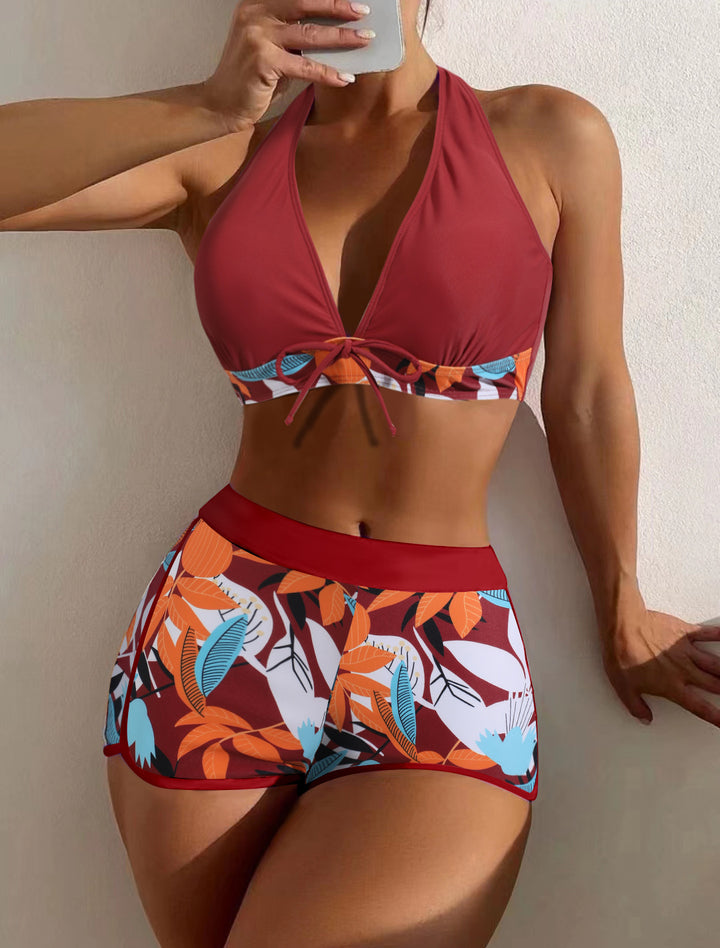 Women's High-Quality Bikini Set with Fashionable Thong and Adjustable Straps StylebySassy