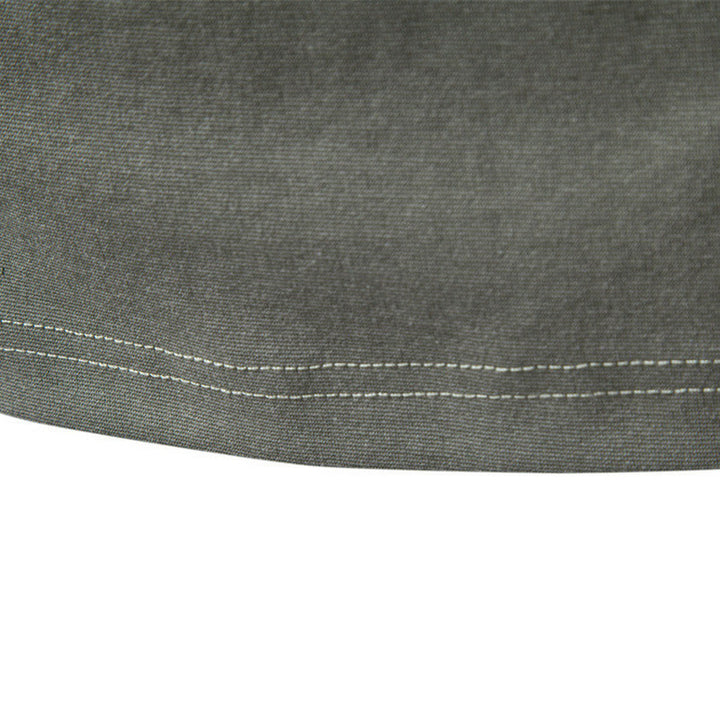 Men's nano classic cotton jersey round neck shirt with reinforced collar StylebySassy