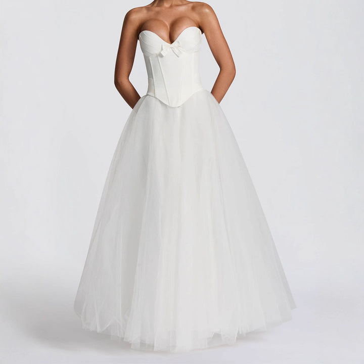 Ladies Carefully Designed Wedding Dress StylebySassy