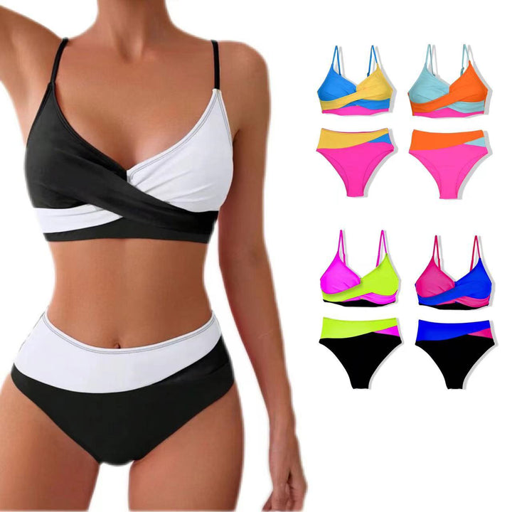 Women's Colorfully Patterned Sport Bikini StylebySassy