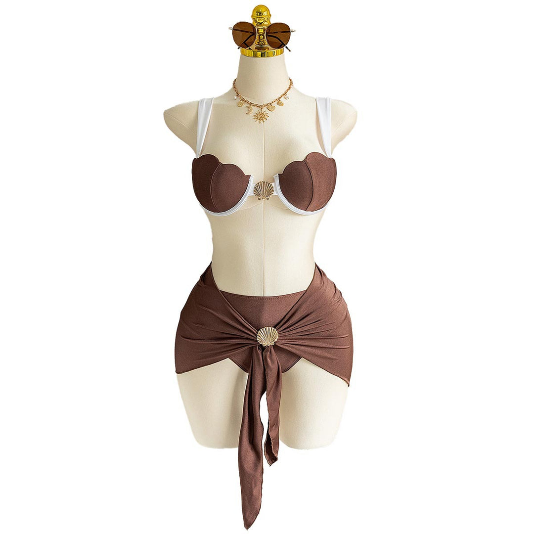 Women’s bikini with innovative shell design StylebySassy