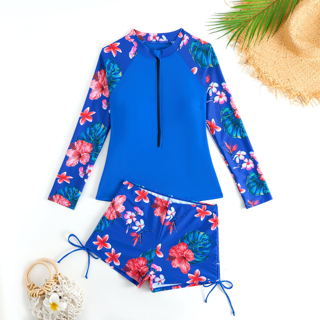 Ladies Sporty Long Sleeve Surf Wetsuit StylebySassy