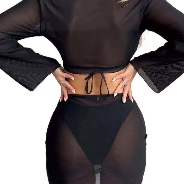 Women's Stylish Wrap Swim Outfit StylebySassy