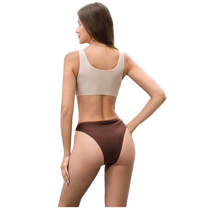 Women's one-piece swimsuit with innovative cut-out and chic ring detail StylebySassy