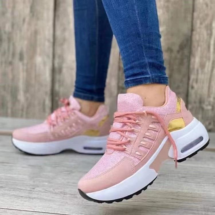Women Sporty Air Max Sneakers with breathable surface structure StylebySassy