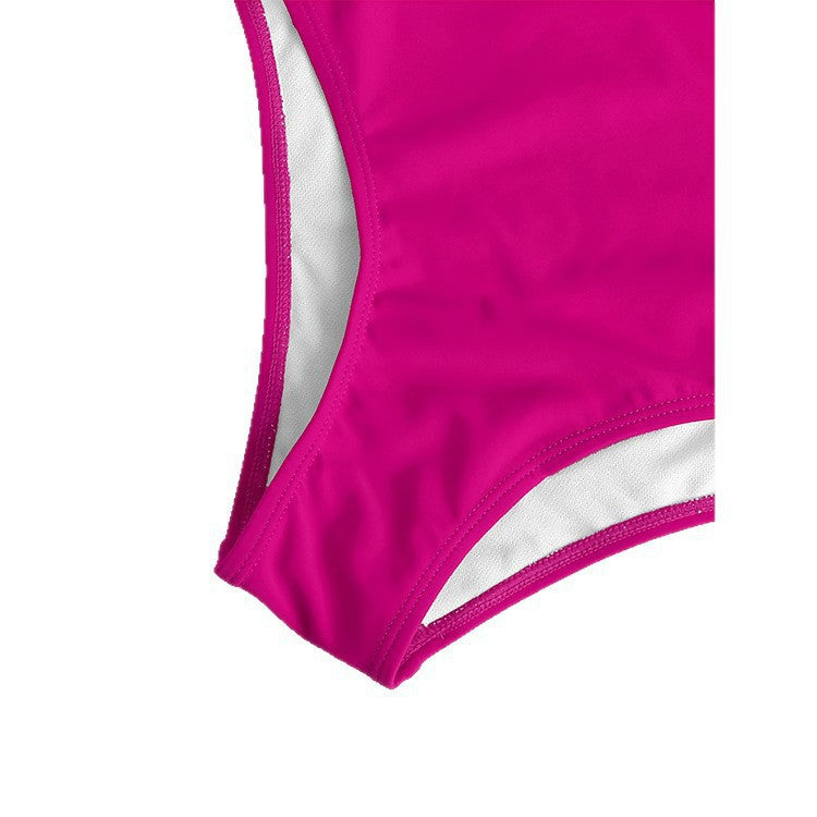Women’s one-piece swimsuit with asymmetric top and modern cut StylebySassy