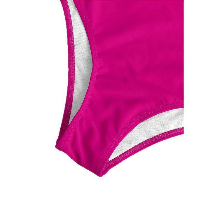 Women’s one-piece swimsuit with asymmetric top and modern cut StylebySassy