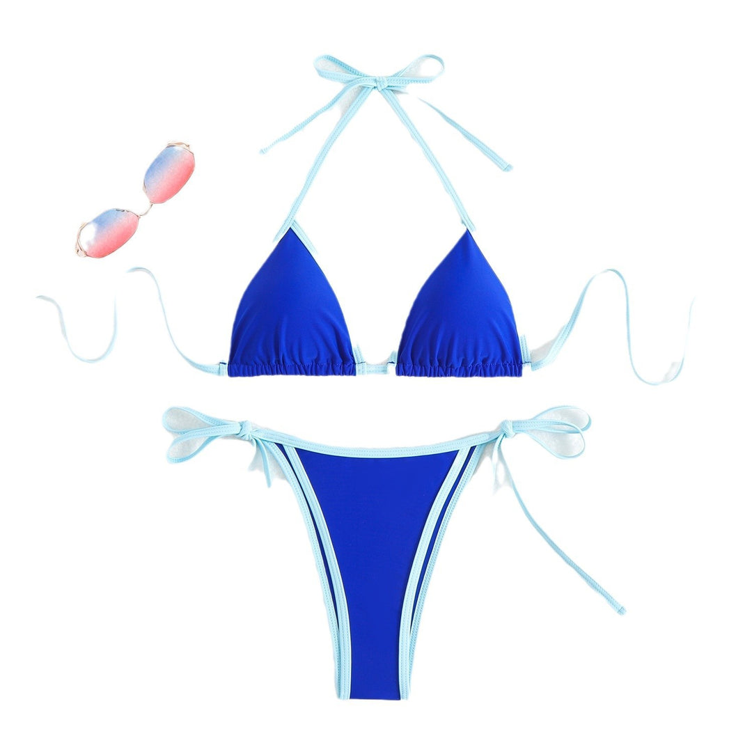 Women Triangle Bikini with Adjustable Straps StylebySassy