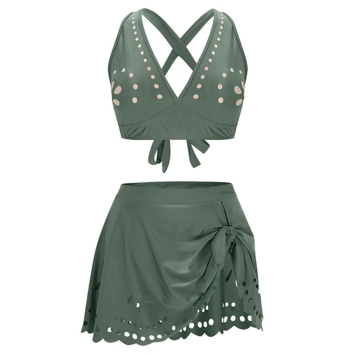 Women's Sporty Swim Set with Adjustable Straps StylebySassy