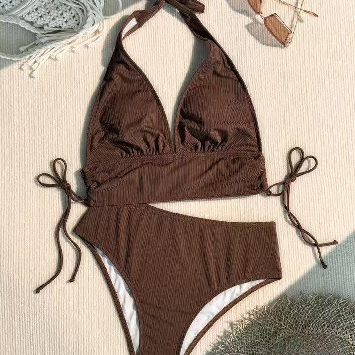 Ladies Triangle Bikini with fashionable wrap design StylebySassy