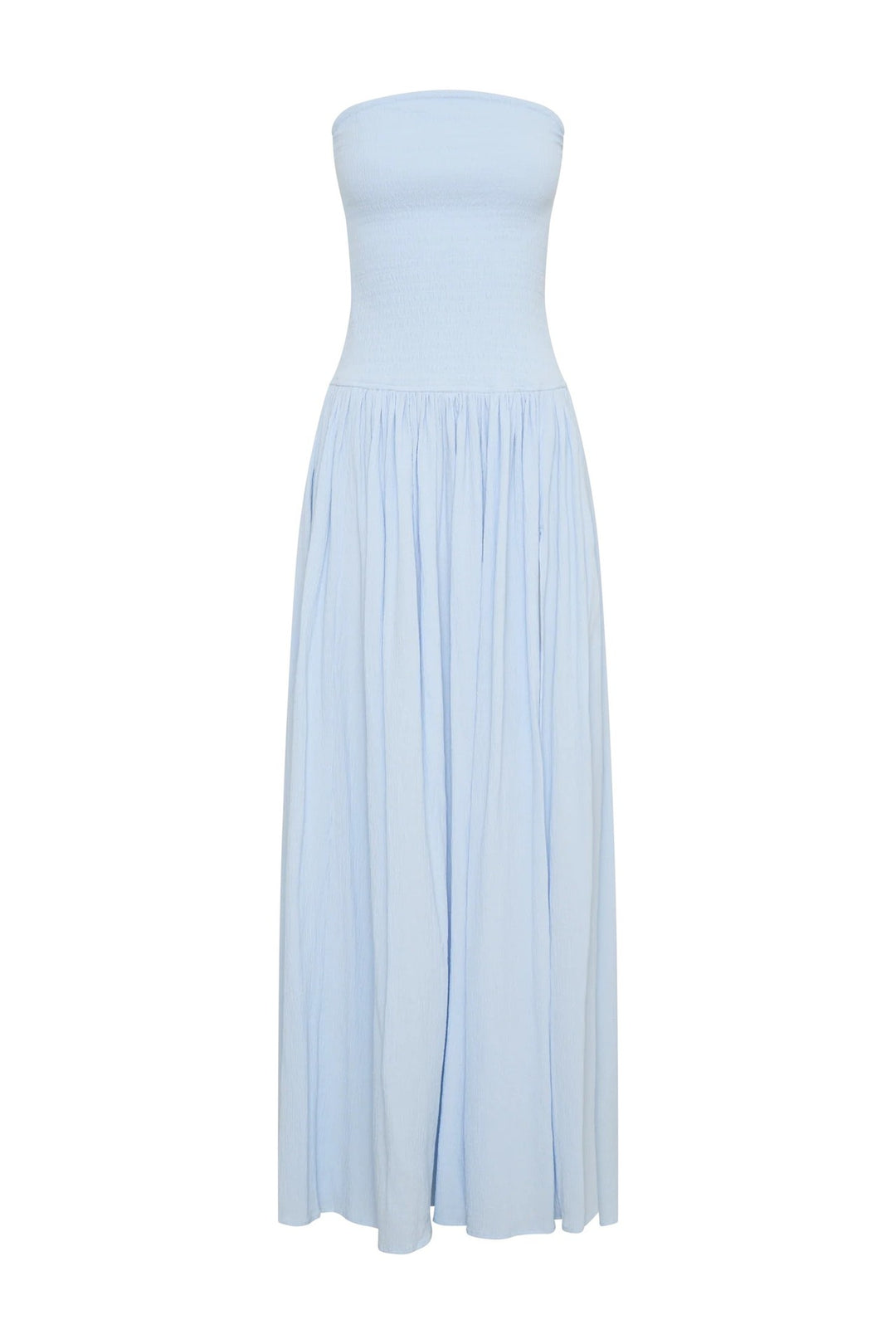 Women’s maxi dress with elastic bodice and flowing skirt StylebySassy