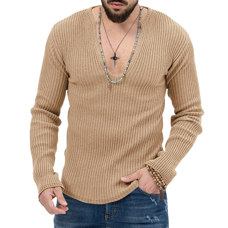 Men's lightweight fleece shirt jacket with snap button placket and side pockets StylebySassy