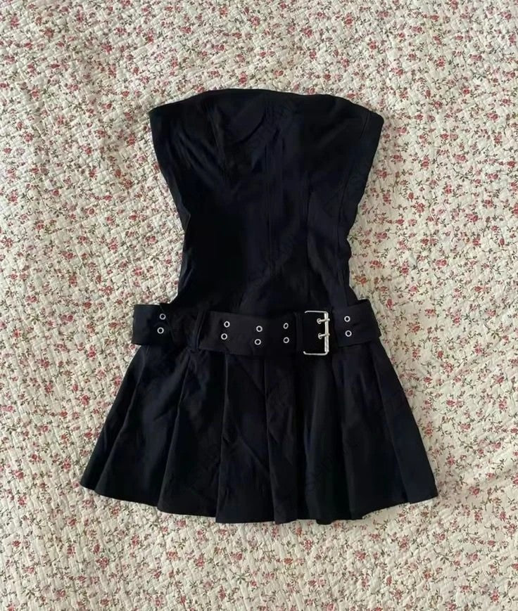 Women’s sheath dress with removable belt StylebySassy