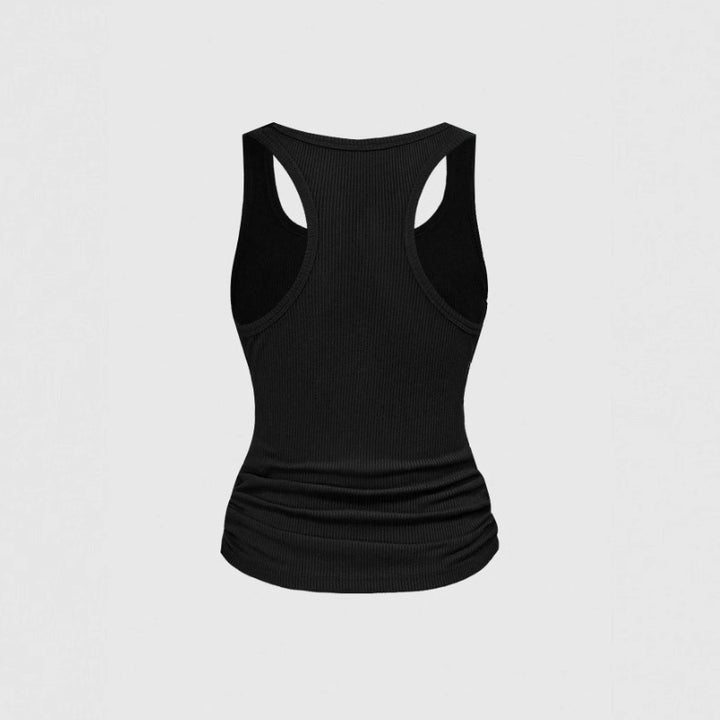 Women’s sporty top with fashionable stud details StylebySassy
