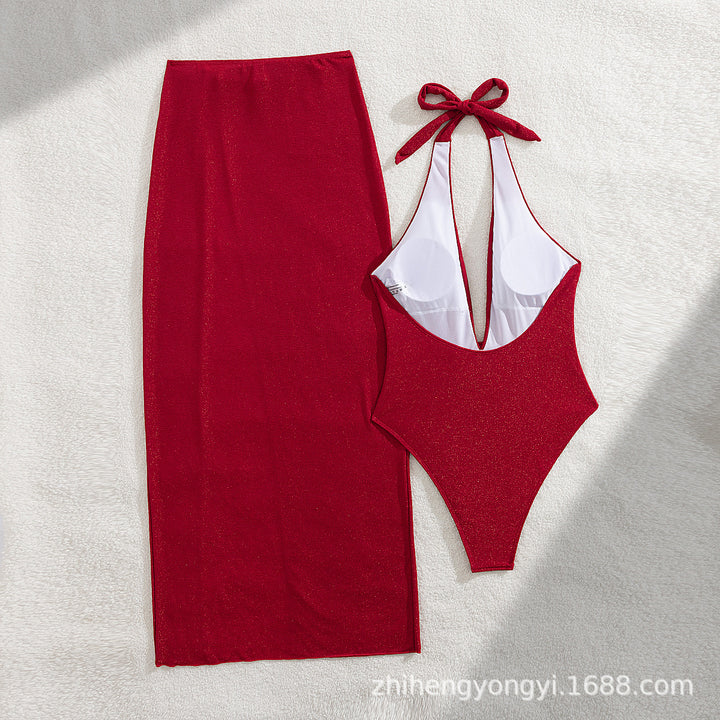 Women’s Swimsuit and Beach Skirt StylebySassy