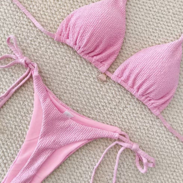 Women Triangle Bikini with refined details StylebySassy
