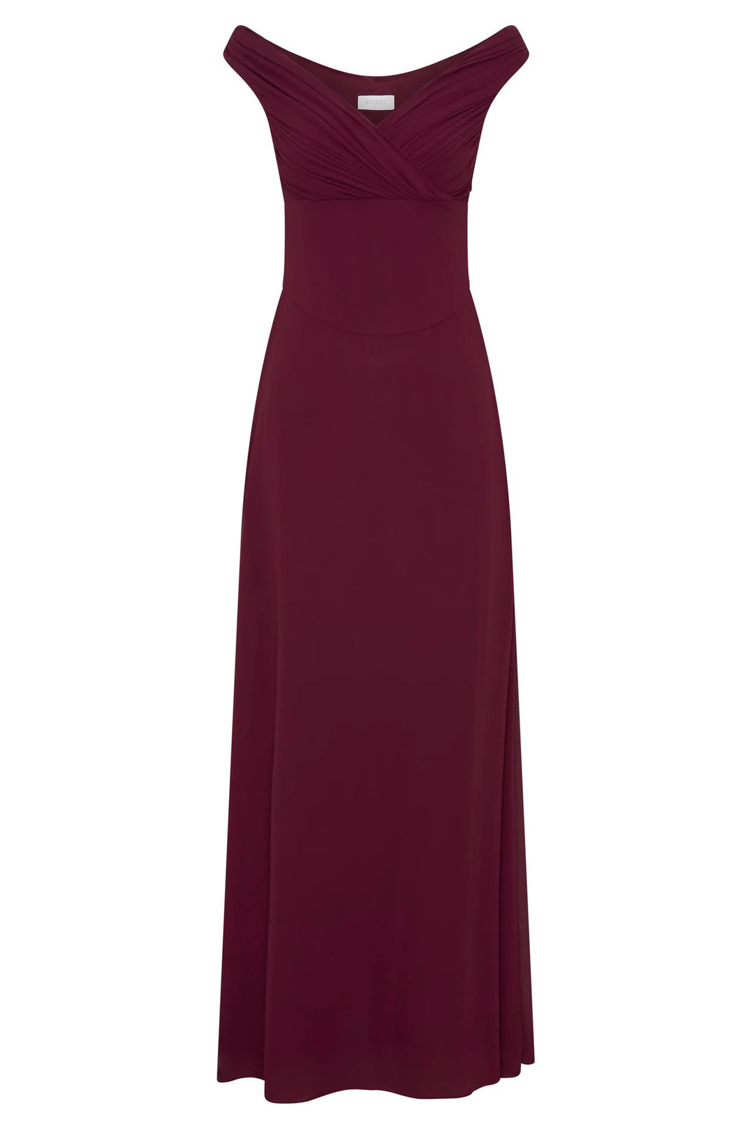 Women's Elegant Off-Shoulder Maxi Dress with Flowing Cut StylebySassy