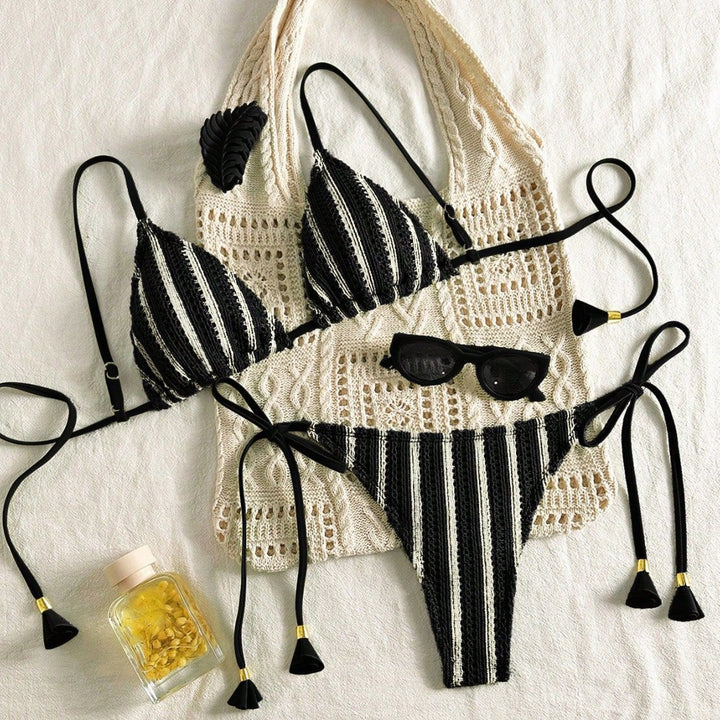 Women Strappy Bikini Set with Adjustable Straps StylebySassy