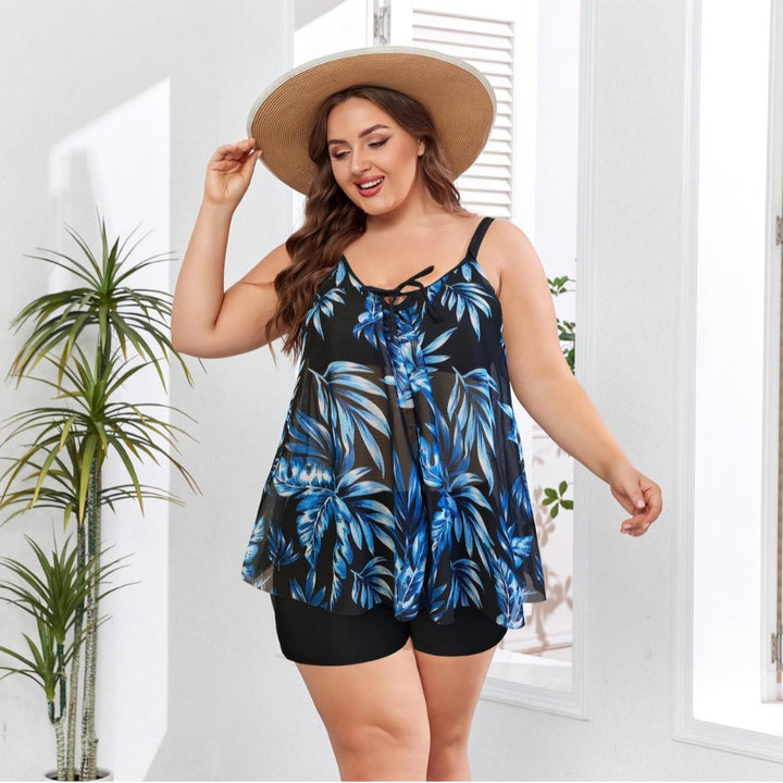 Women's Leisure Swim Outfit with Flowing Cut StylebySassy