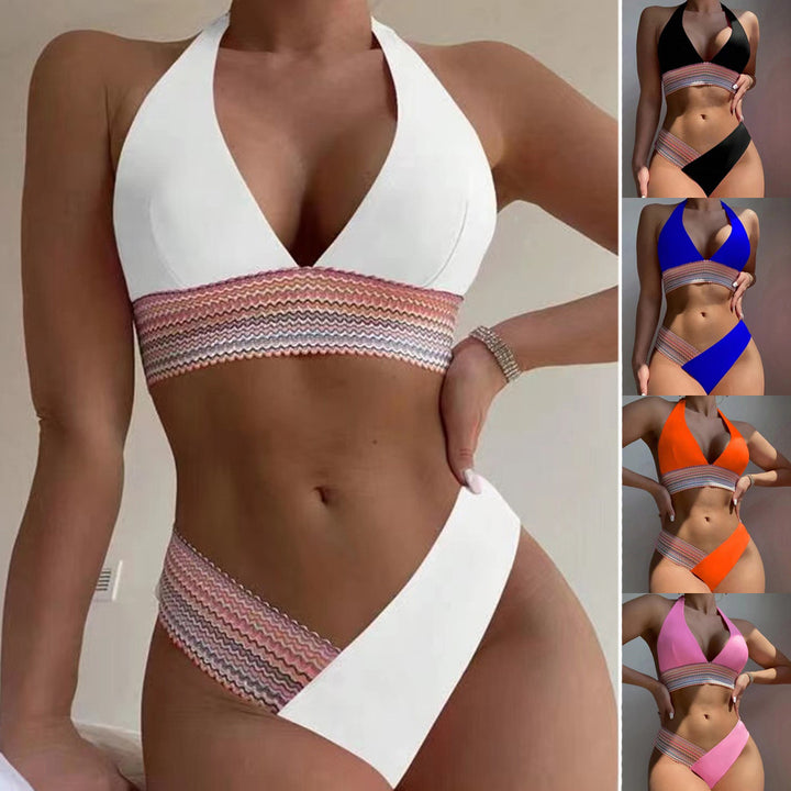 Women Triangle Bikini Set with stylish wrap band StylebySassy