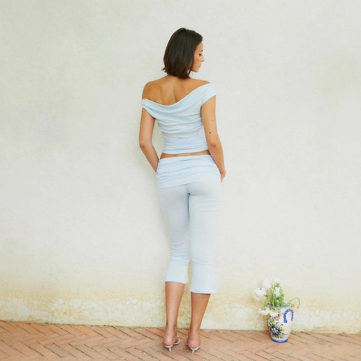 Ladies refined top and fashionable leggings StylebySassy