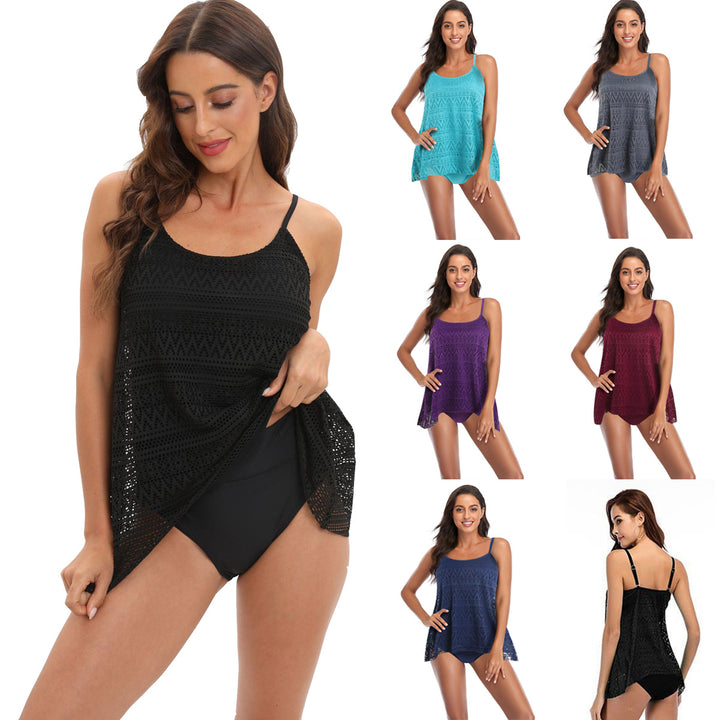 Women elegant beach top with fashionable cut-out pattern StylebySassy