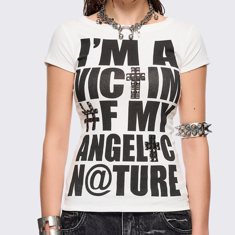 Women's T-Shirt with creative graphic print StylebySassy